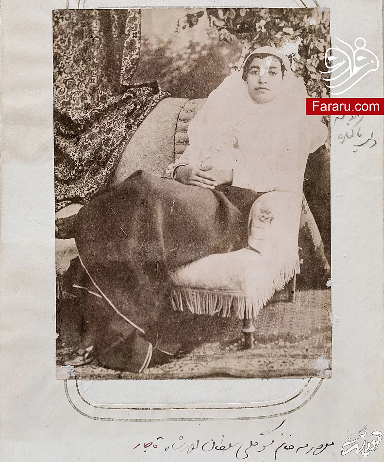 عکسهای دیده نشده از سوگلیهای دربار احمد شاه قاجار و ولیعهدش